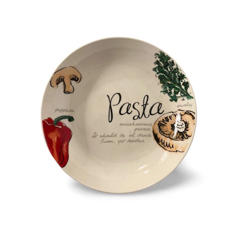 Plato Fondo Pasta 20 cms